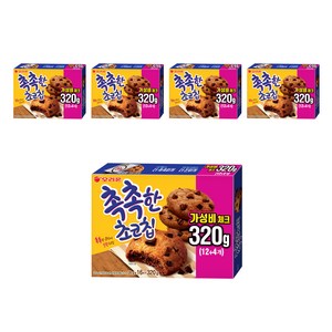 촉촉한초코칩, 320g, 5개