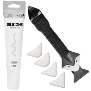 코멧 보수용 실리콘 + 스크래퍼 세트