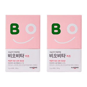 비오비타 키즈 유산균, 120g, 2개