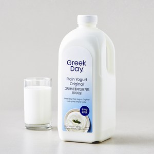 그릭데이 플레인 요거트 오리지널, 1.8L, 1개