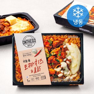 온더고 통모짜치즈 & 불닭 (냉동), 290g, 3개