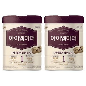 아이엠마더 분유 1단계, 800g, 2개