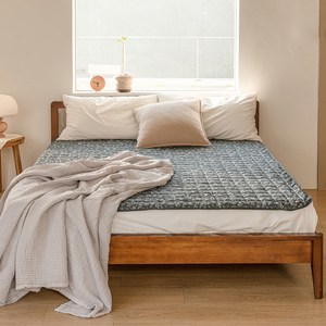 더자리 데일리 프레쉬 누빔 침대 패드 고정밴드형