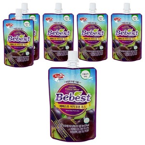 베베스트 아기 푸룬 주스, 70ml, 6개