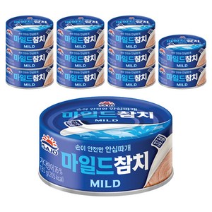 사조참치 마일드, 135g, 12개