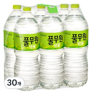 풀무원샘물, 2L, 30개