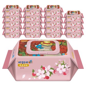 페넬로페 프르미에 로제 저자극 아기물티슈 캡형, 65g, 70개입, 20개