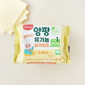서울우유치즈 앙팡 유기농 아기치즈 STEP1 20매입, 360g, 1개
