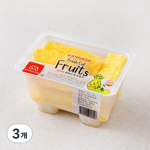 만나다 파인애플, 600g, 3개