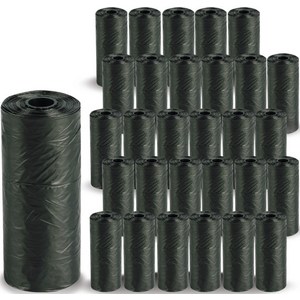 멍냥 강아지 배변봉투 리필형, 블랙, 20개입, 30개