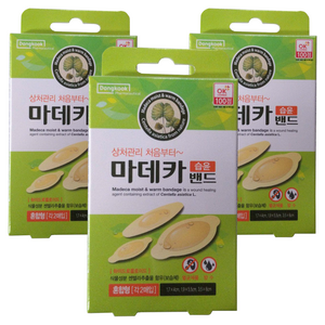 동국제약 마데카 습윤 밴드 6p, 혼합형, 3개