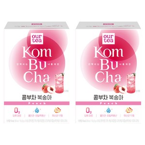 아워티 콤부차 복숭아