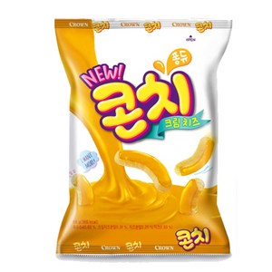 크라운 콘치 크림치즈 과자, 66g, 1개