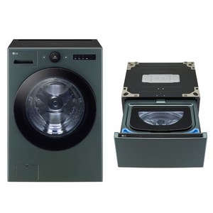 LG전자 트롬 오브제컬렉션 세탁기 + 미니워시 세트 FX25GARX 25kg + 4kg 방문설치