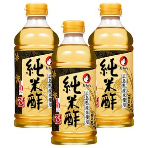 오타후쿠 준마이 쌀식초, 500ml, 3개
