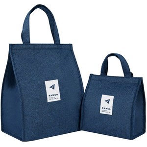 랑고 베비 보냉가방 2종 세트, 네이비, S, M, 1세트