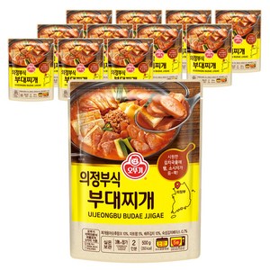 오뚜기 의정부식 부대찌개, 500g, 12개