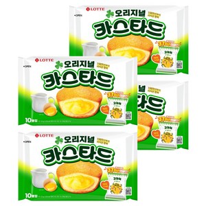 롯데카스타드 오리지널, 230g, 4개