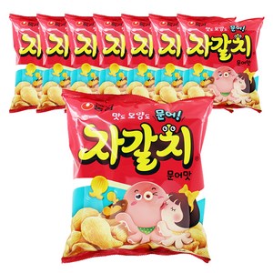 농심 자갈치, 167g, 8개