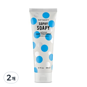 더프트앤도프트 소피소피 퍼퓸드 헤어 트리트먼트, 2개, 230ml