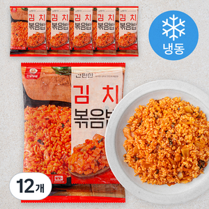 천일 간편한 김치 볶음밥 (냉동), 300g, 12개