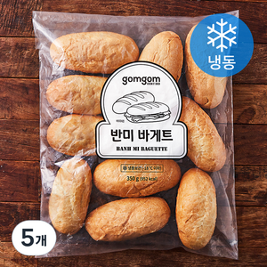 곰곰 반미 바게트 (냉동), 350g, 5개