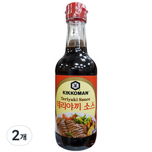 기꼬만 데리야끼 소스, 250ml, 2개