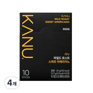 맥심 카누 콜롬비아 블랜드 마일드로스트 스위트 아메리카노 미니