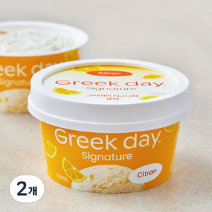 그릭데이 시그니처 유자, 100g, 2개