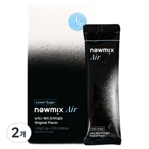 뉴믹스 에어 오리지널맛 저당 커피믹스, 10개입, 14g, 2개