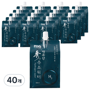 수수소수 덕유산 수 수소워터, 500ml, 40개