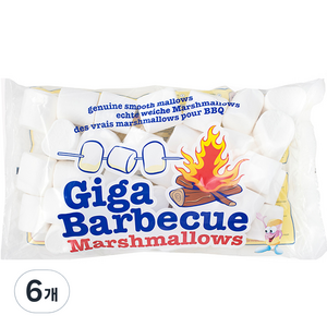 기가 바베큐 마쉬멜로우, 800g, 6개