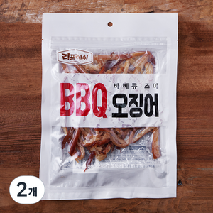 리프레쉬 BBQ 조미 오징어, 250g, 2개