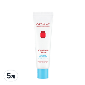 셀퓨전씨 포스트알파 아쿠아포린 크림, 60ml, 5개