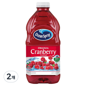 오션스프레이 크랜베리 클래식, 1.89L, 2개