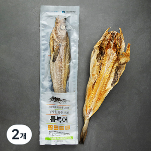 해맑은푸드 통북어, 140g, 2개