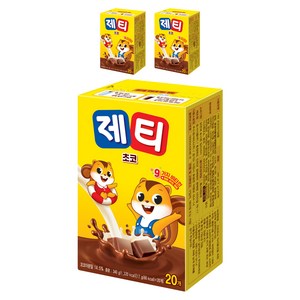제티 쵸코렛맛 분말, 17g, 20개입, 3개