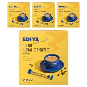 이디야 스페셜 모카블렌드 커피믹스, 11.5g, 50개입, 4개