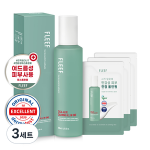 플리프 시카 알로에 카밍 올인원 200ml + 카밍 올인원 샤쉐 3p 세트, 3세트