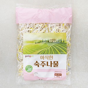 곰곰 아삭한 숙주나물, 300g, 1봉