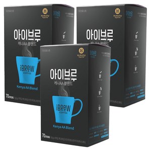 맥널티 아이브루 케냐AA 블렌드 다크로스트 커피믹스