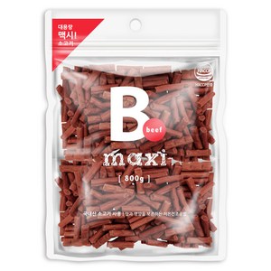 맥시 강아지 비프져키, 소고기맛, 800g, 1개