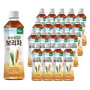 광동 밀싹 보리차, 500ml, 20개