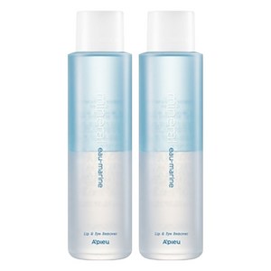 어퓨 미네랄 립앤아이 리무버 대용량 오마린, 250ml, 2개