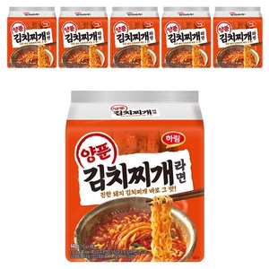 하림 양푼김치찌개라면 112g, 24개