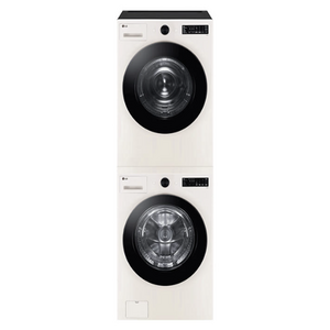 LG전자 트롬 오브제컬렉션 드럼세탁기 + 건조기 세트 KFG21EN-8EN 21kg + 18kg 방문설치