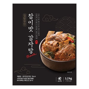 참이맛 감자탕 블랙, 1.2kg, 1개