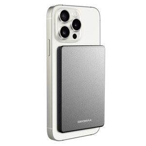 지오맥스 초슬림 맥세이프 마그네틱 유무선 보조배터리 5100mAh