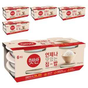 햇반 백미밥, 210g, 30개