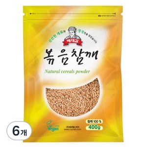 배대감 볶음참깨, 400g, 6개